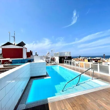 Estudio Pp Con Balcon Y Cocina, Wifi Gratis, Piscina En Puerto De La Cruz 아파트