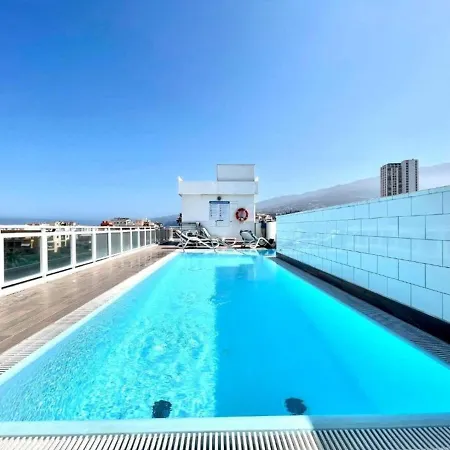 Estudio Pp Con Balcon Y Cocina, Wifi Gratis, Piscina En Puerto De La Cruz * 푸에르토 드 라 크루즈